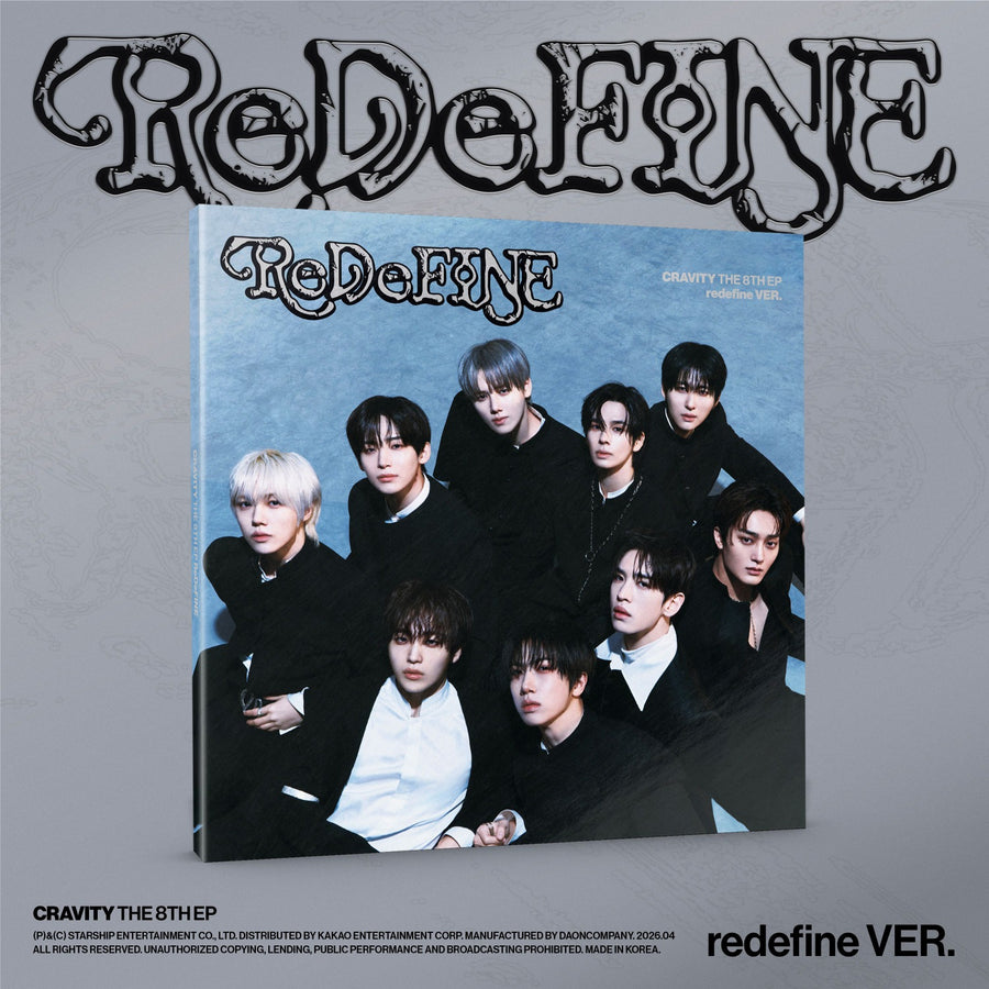 CRAVITY - CRAVITY THE 8TH EP [ReDeFINE] (redefine VER.) - Album Kpop