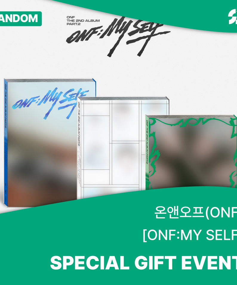 ONF - THE 2ND ALBUM PART.2 [ONF:MY SELF] (PHOTOBOOK Ver.) (Random) - Album Kpop Ma Petite Corée