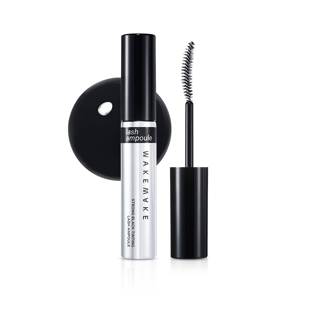 WAKEMAKE Strong Black Tinting Lash Ampoule - Sérum pour cils coréen