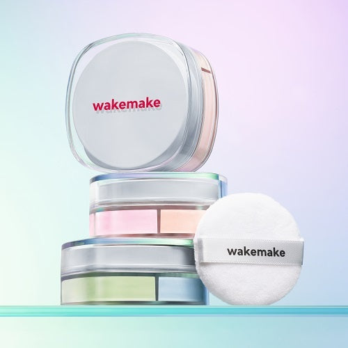 WAKEMAKE Stay Fixer Multi Color Powder Pact - Poudre compacte coréen - 2