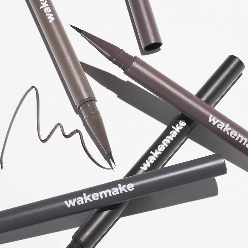 WAKEMAKE Real Ash Pencil Eyeliner - Crayon eyeliner coréen