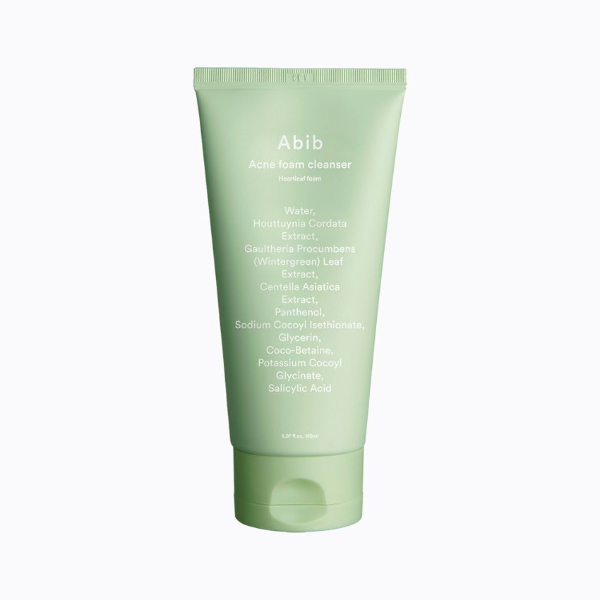 ABIB Acne Foam Cleanser Heartleaf Foam 150ml disponible sur Ma petite Coree, ton Eshop 100% K-beauty en direct de Seoul