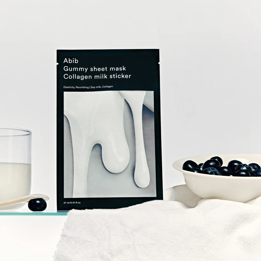 ABIB Gummy Sheets Mask Collagen Milk Sticker