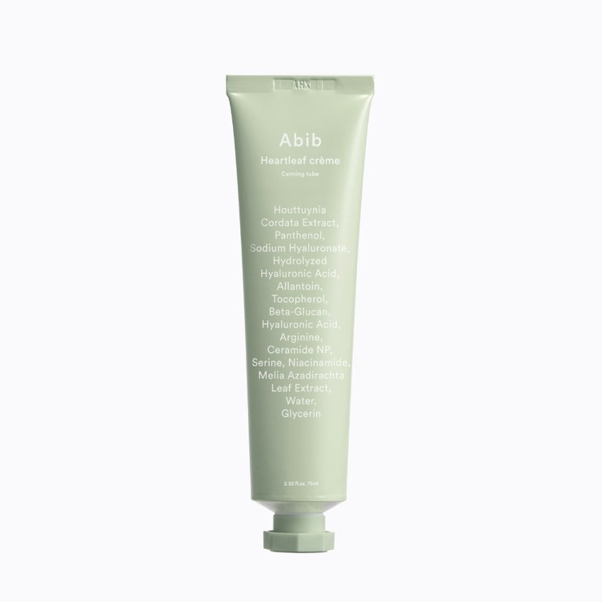 ABIB Heartleaf Crème Calming Tube 75ml disponible sur Ma petite Coree, ton Eshop 100% K-beauty en direct de Seoul