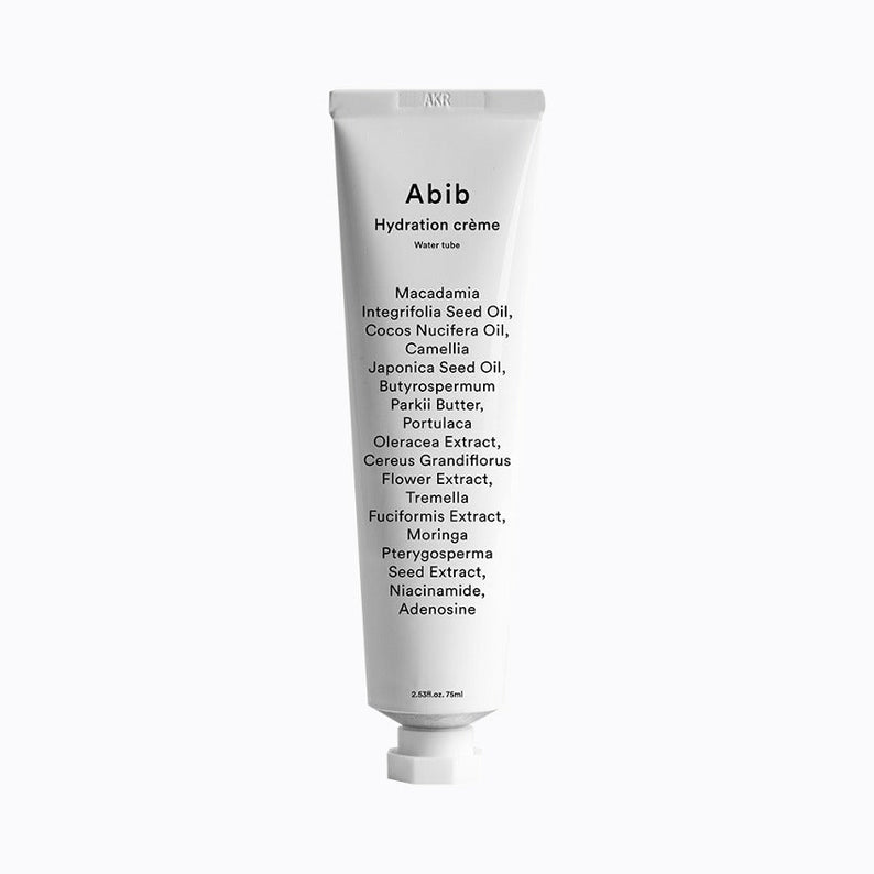 ABIB Hydration Crème Water Tube 75ml disponible sur Ma petite Coree, ton Eshop 100% K-beauty en direct de Seoul