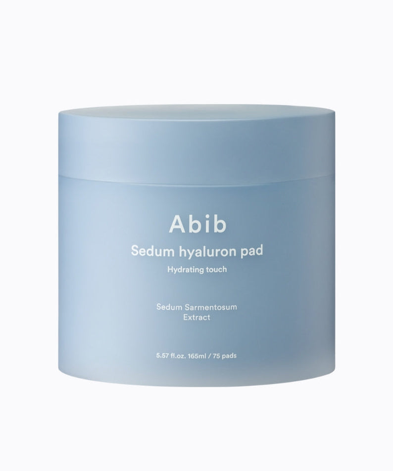 ABIB Sedum Hyaluron Pad Hydrating Touch 75p 165ml disponible sur Ma petite Coree, ton Eshop 100% K-beauty en direct de Seoul