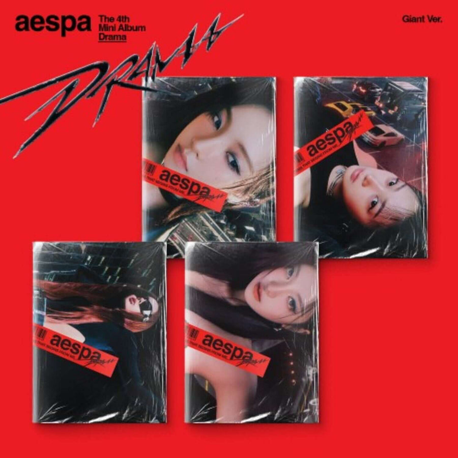 AESPA - 4th Album [Drama] (Giant ver.) (Random 1 of 4) - Album Kpop