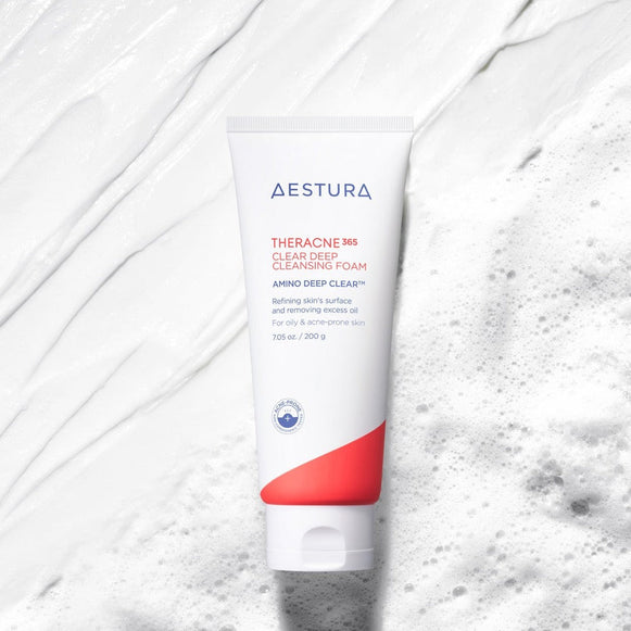 AESTURA Theracne 365 Clear Deep Cleansing Foam 200ml disponible sur Ma petite Coree, ton Eshop 100% K-beauty en direct de Seoul