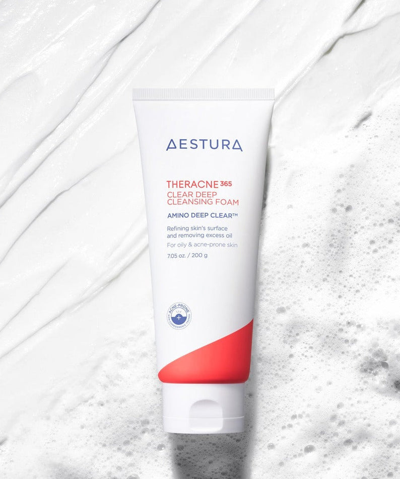 AESTURA Theracne 365 Clear Deep Cleansing Foam 200ml disponible sur Ma petite Coree, ton Eshop 100% K-beauty en direct de Seoul