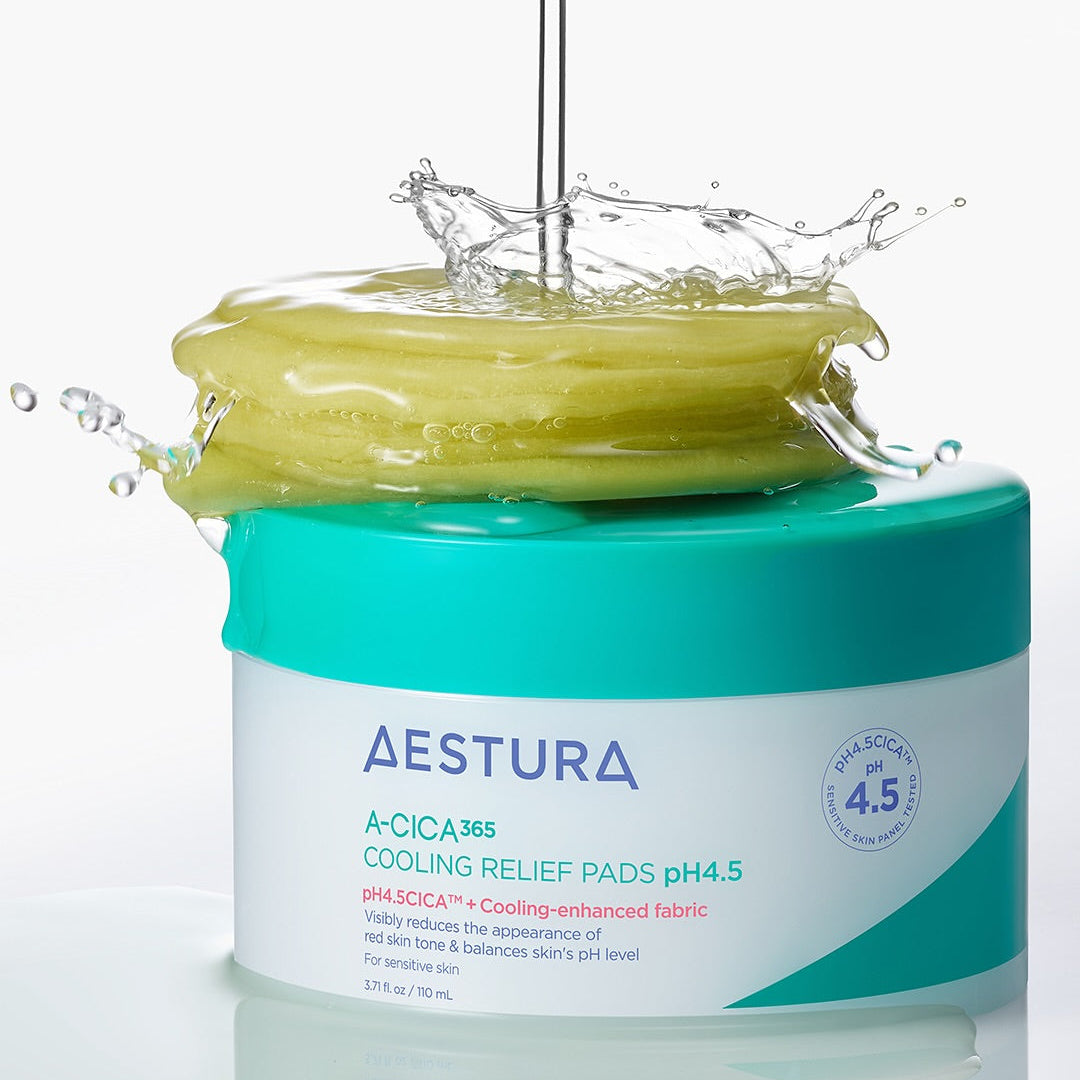 AESTURA  Acica 365 Cooling Releif Pad pH 4.5 110ml (60 sheets)