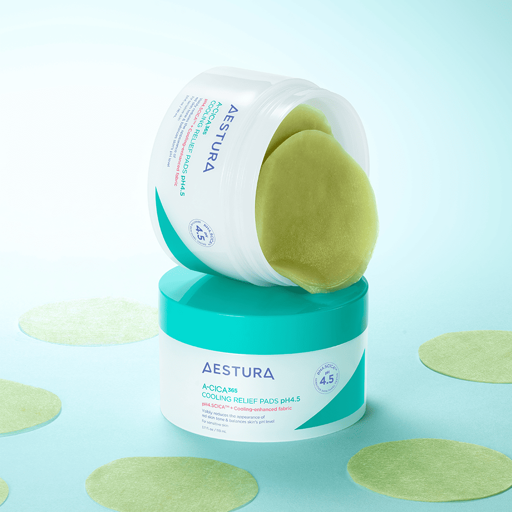 AESTURA  Acica 365 Cooling Releif Pad pH 4.5 110ml (60 sheets)