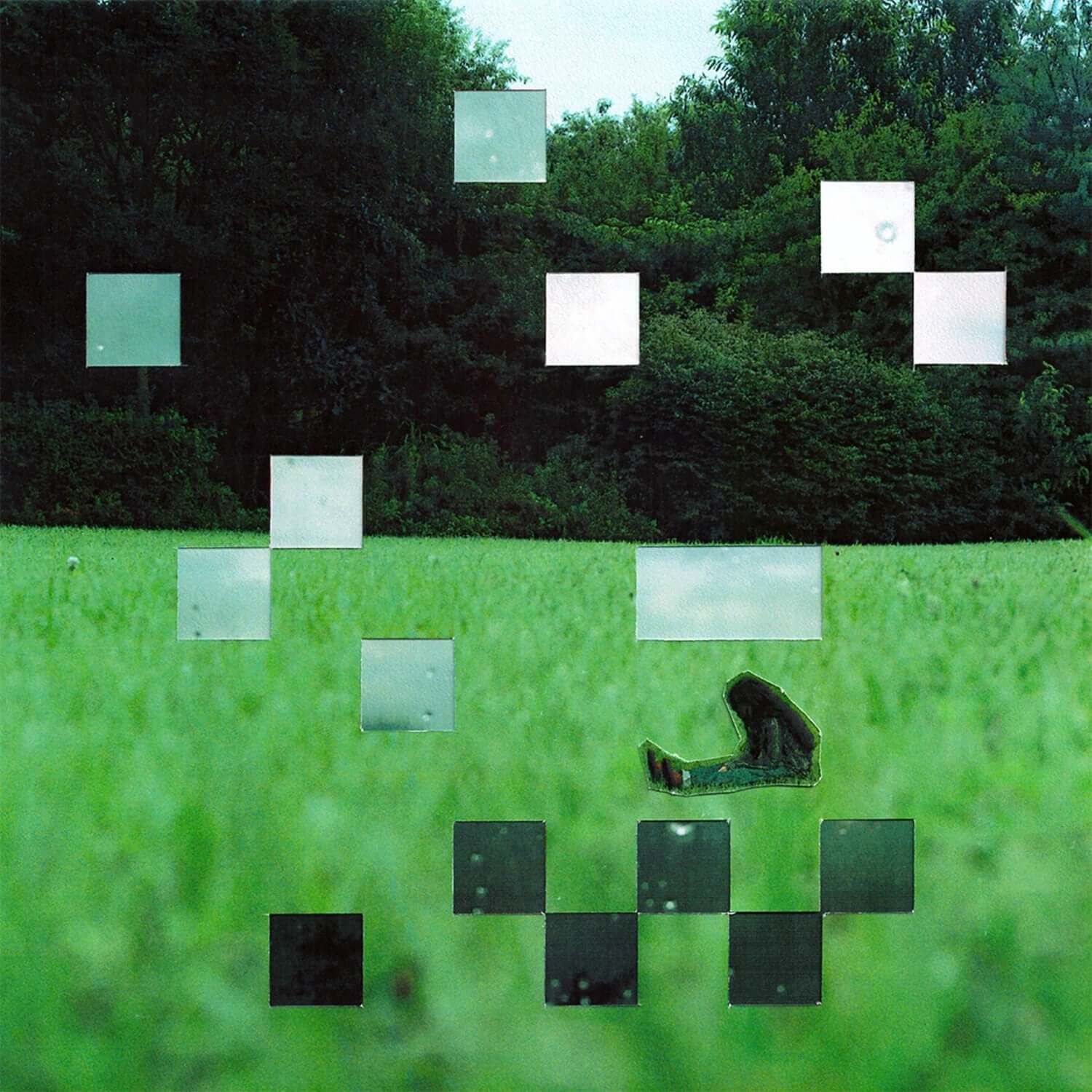 AIAI - [Summertime Report] - Album Kpop : couverture jardin vert, carrés visuels, concept estival, produit K-pop.