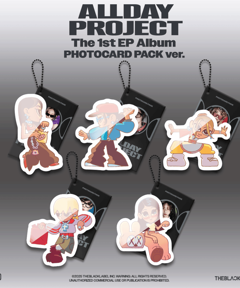 ALLDAY PROJECT - The 1st EP Album [ALLDAY PROJECT](PHOTOCARD PACK ver.)(Random 1 of 5) - Album Kpop, photocard et pochettes