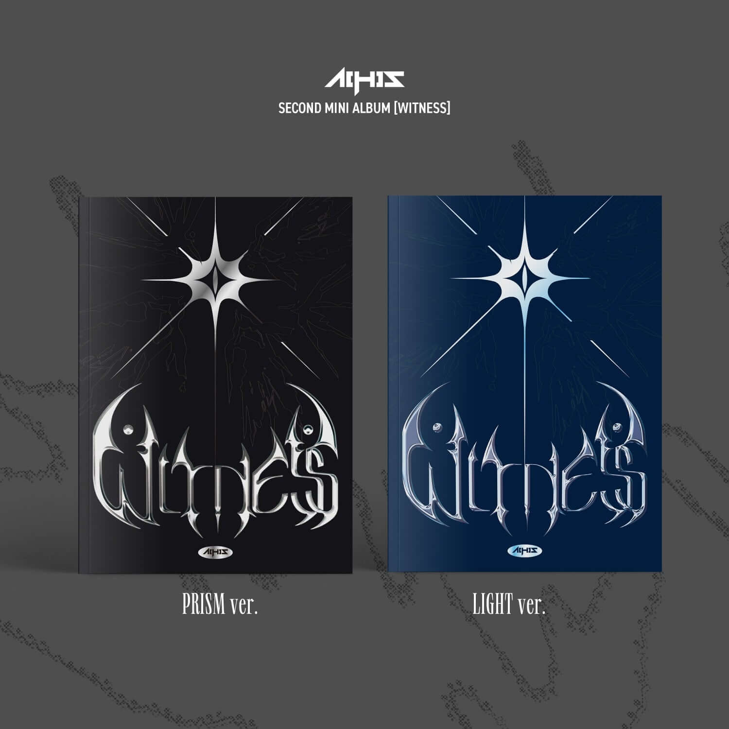 ALL(H)OURS - 2nd Album [WITNESS] (Set) - Album Kpop, coffret complet, visuel covers Prsim ver. et Light ver.