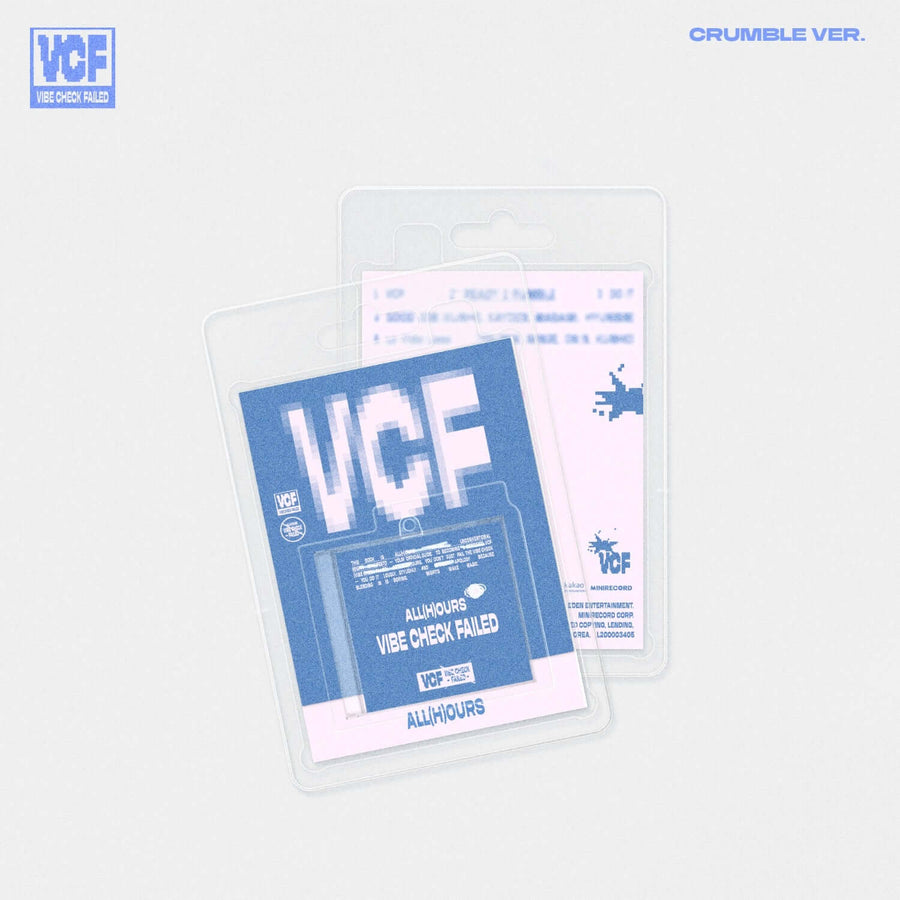 ALL(H)OURS - 4th Album [VCF] (CRUMBLE ver.) - Album Kpop