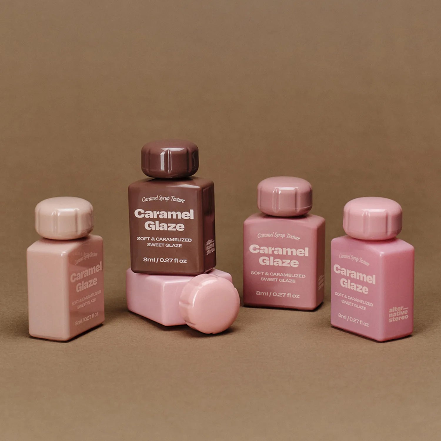 ALTERNATIVE STEREO Lip Potion Caramel Glaze (7 colors)