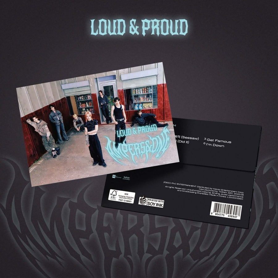 AMPERS&ONE - 3rd Mini Album [LOUD & PROUD] (POSTCARD ver.) - Album Kpop