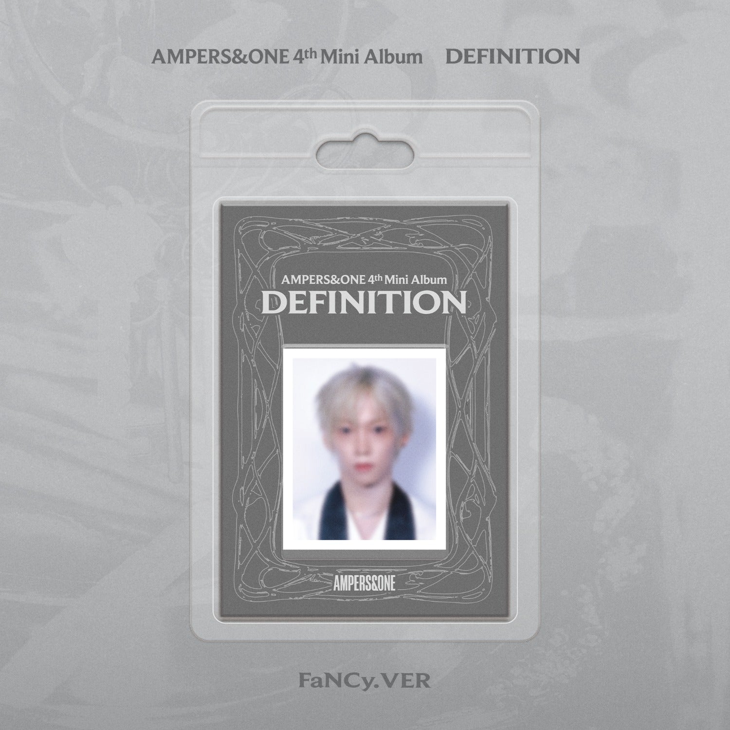 AMPERS&ONE - 4th Album [DEFINITION] FaNCy Ver.(PLVE) - Album Kpop, visuel packaging avec photo de l’idole
