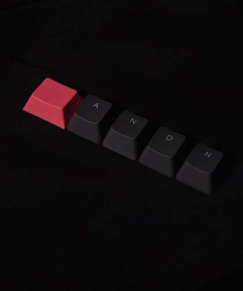 ANDN - [From. ANDN] - Album Kpop, pochette ANDN en cubes noir et rouge, ambiance visuelle nocturne