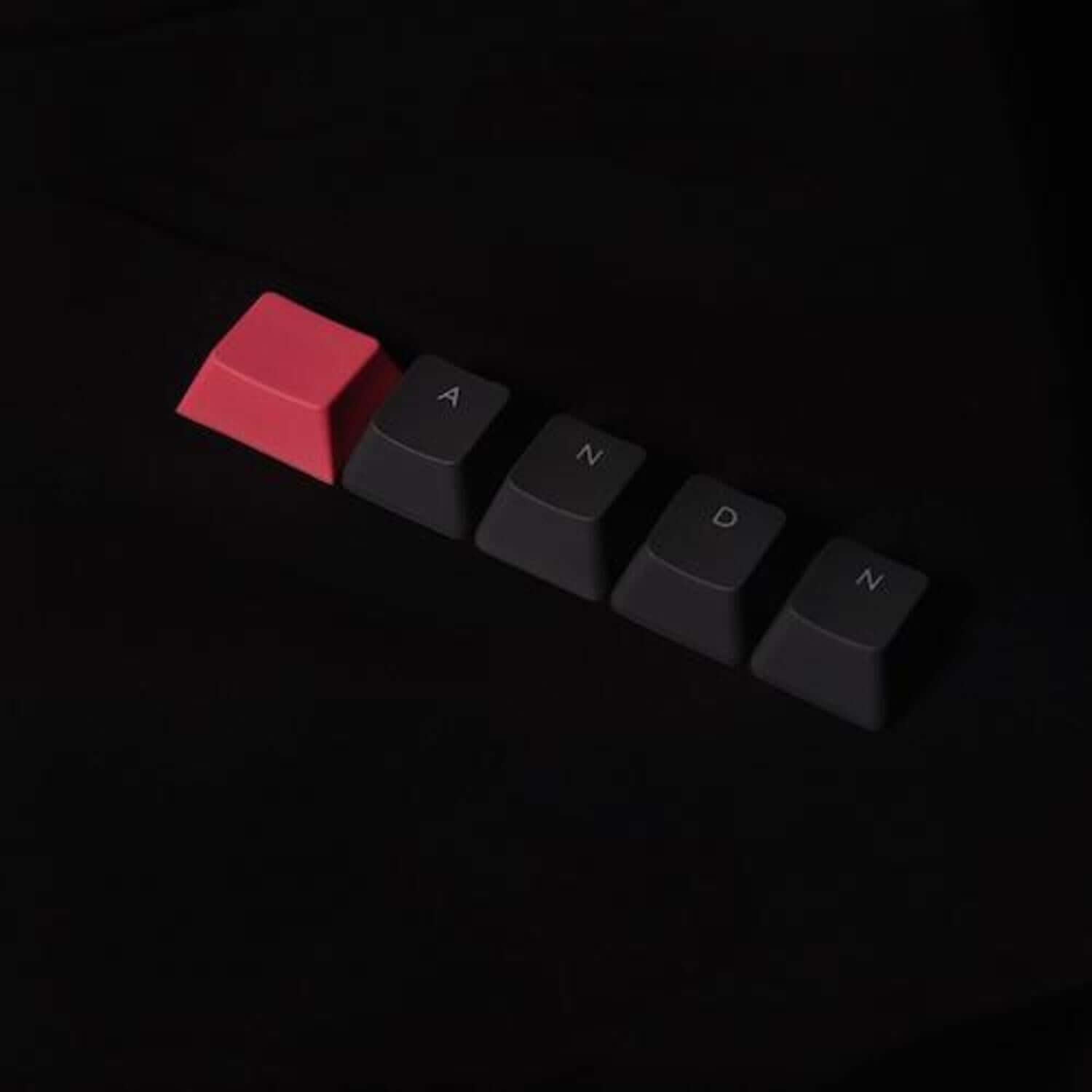ANDN - [From. ANDN] - Album Kpop, pochette ANDN en cubes noir et rouge, ambiance visuelle nocturne