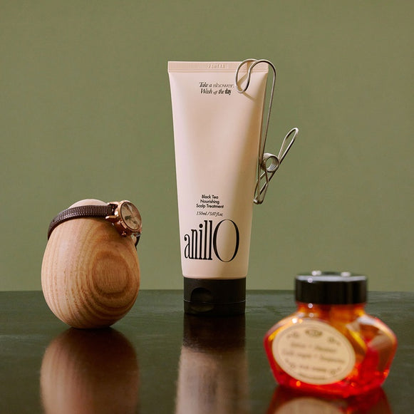 ANILLO Black Tea Nourishing Scalp Treatment 150ml disponible sur Ma petite Coree, ton Eshop 100% K-beauty en direct de Seoul