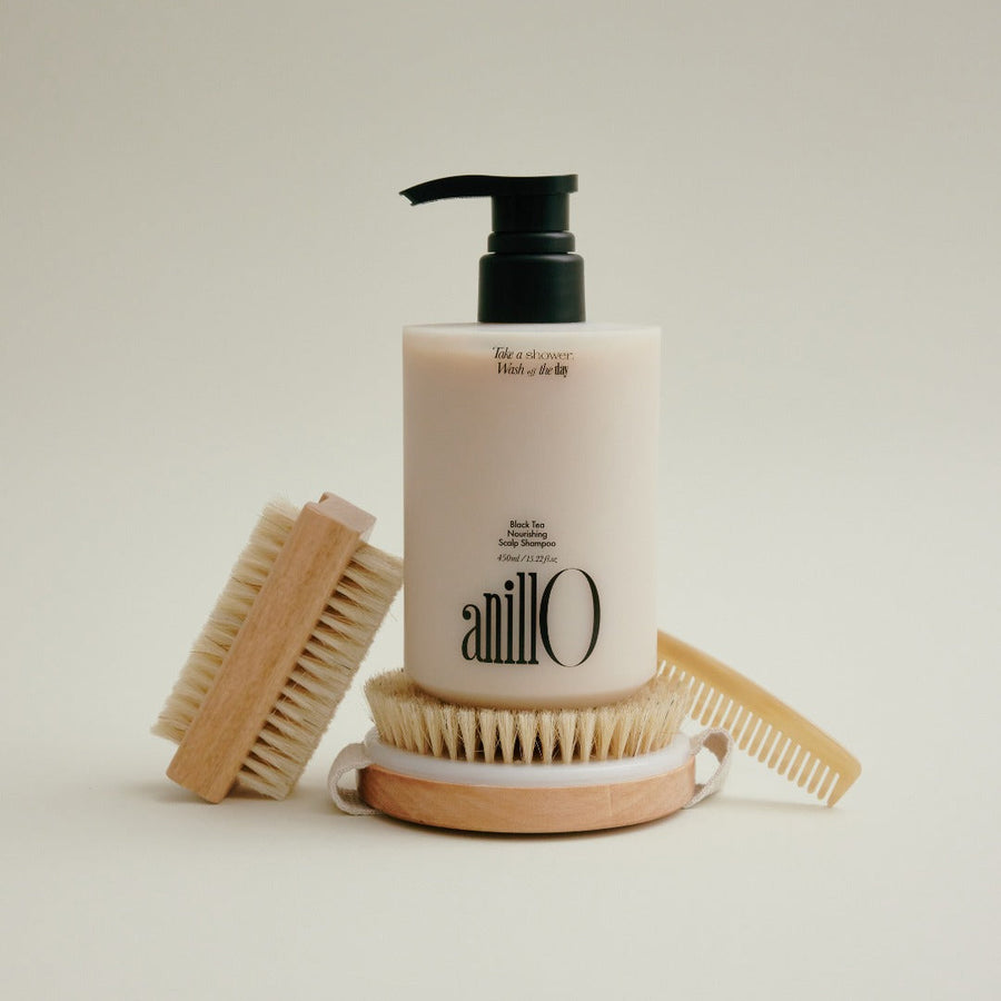 ANILLO Black Tea Nourishing Scalp Shampoo 450ml
