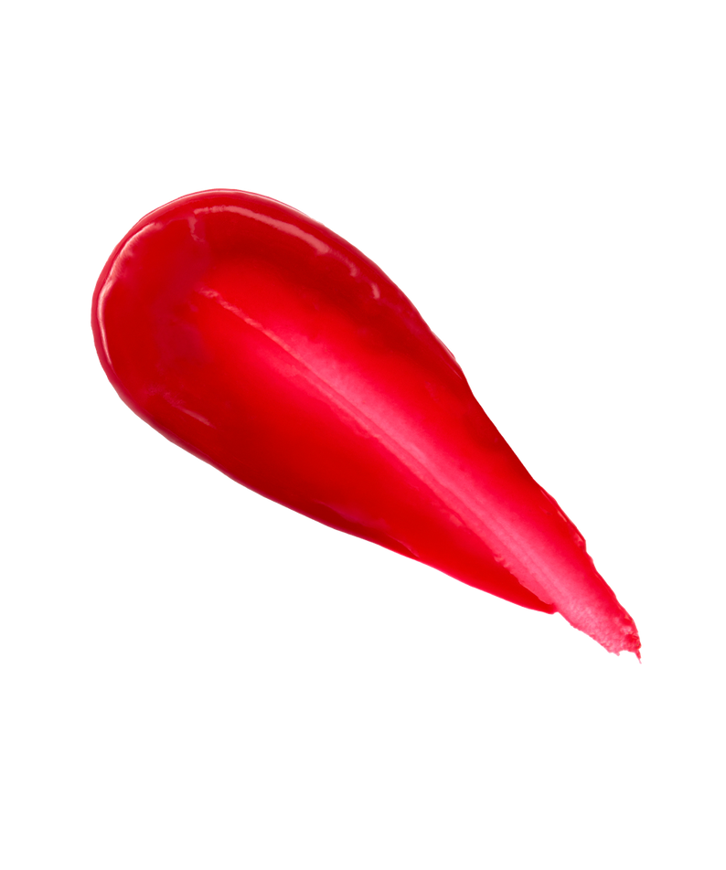 Texture du ANILLO Petal Glow Balm en rouge vibrant, parfait pour une éclatante touche de couleur élégante.