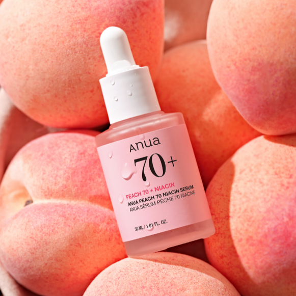 ANUA Peach 70 + Niacin Serum 30ml disponible sur Ma petite Coree, ton Eshop 100% K-beauty en direct de Seoul