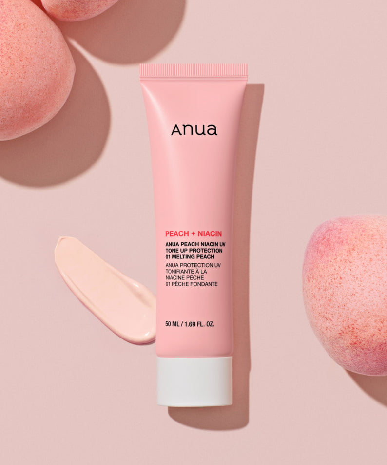 ANUA Peach + Niacin UV Tone Up Protection 50ml disponible sur Ma petite Coree, ton Eshop 100% K-beauty en direct de Seoul