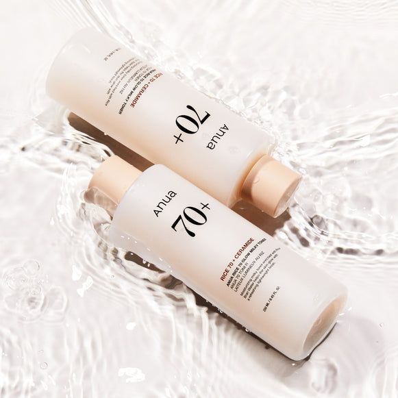 ANUA Rice 70 + Ceramide Glow Milky Toner 250ml disponible sur Ma petite Coree, ton Eshop 100% K-beauty en direct de Seoul