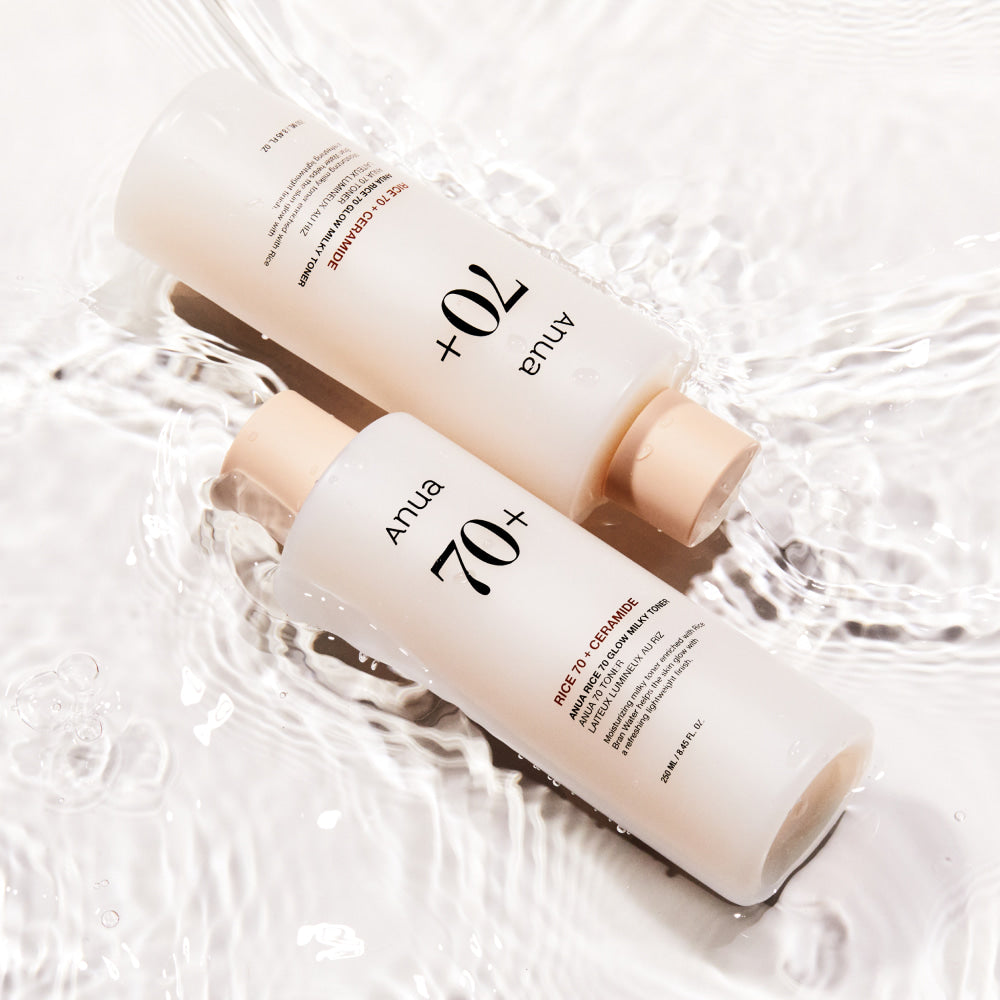 ANUA Rice 70 + Ceramide Glow Milky Toner 250ml disponible sur Ma petite Coree, ton Eshop 100% K-beauty en direct de Seoul