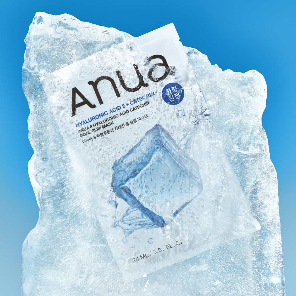 ANUA 8 Hyaluronic Acid Catechin Cool Slim Mask 1 Shets
