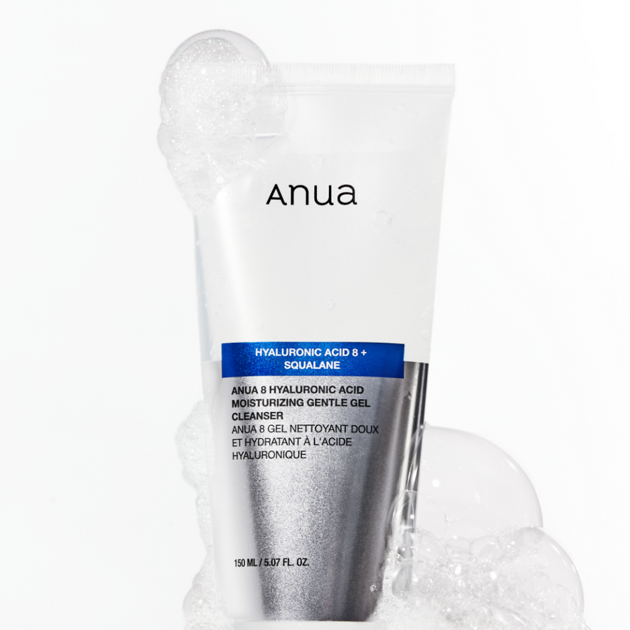 ANUA Hyaluronic Acid 8 + Panthenol Hydrating Gentle Foaming Cleanser 150ml