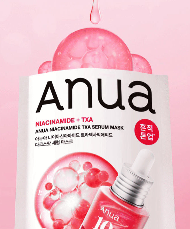 ANUA Niacinamide TXA Dark Spot Serum Mask 1 sheets