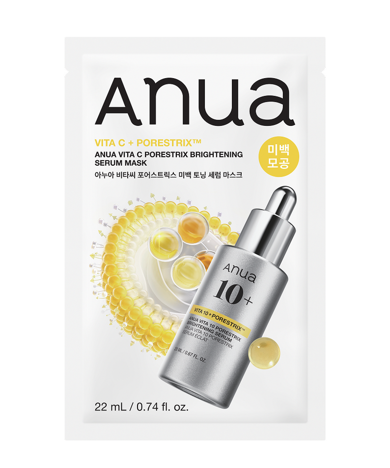 ANUA Vita C Forestrix Whitening Toning Serum Mask 1 sheets