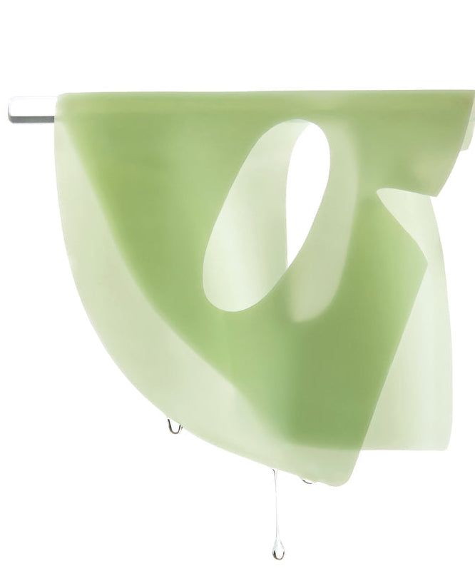 Masque ANUA Heartleaf 70 Soothing Collagen Mask 4pcs vert clair suspendu, hydratation revitalisante.