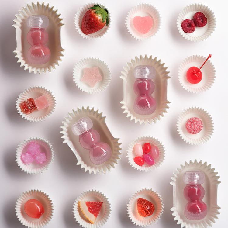 A'PIEU Jelly Tint (10 Colors) : pack de teintes au gel dans de petites capsules, sur fond blanc, marque A'PIEU.