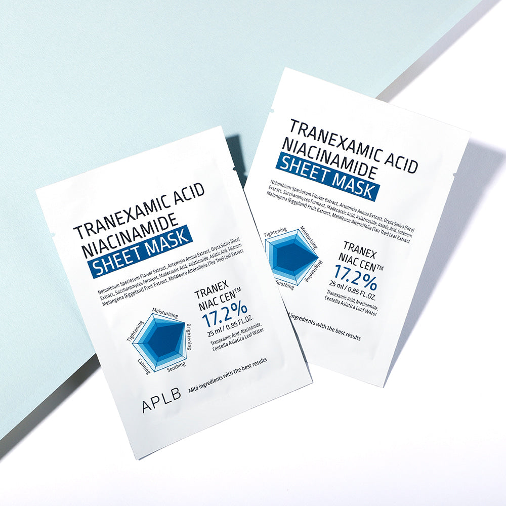 APLB Tranexamic Acid Niacinamide Sheet Mask 10-Pack