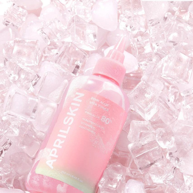 APRIL SKIN Pink Aloe Vita Toner disponible sur Ma petite Coree, ton Eshop 100% K-beauty en direct de Seoul