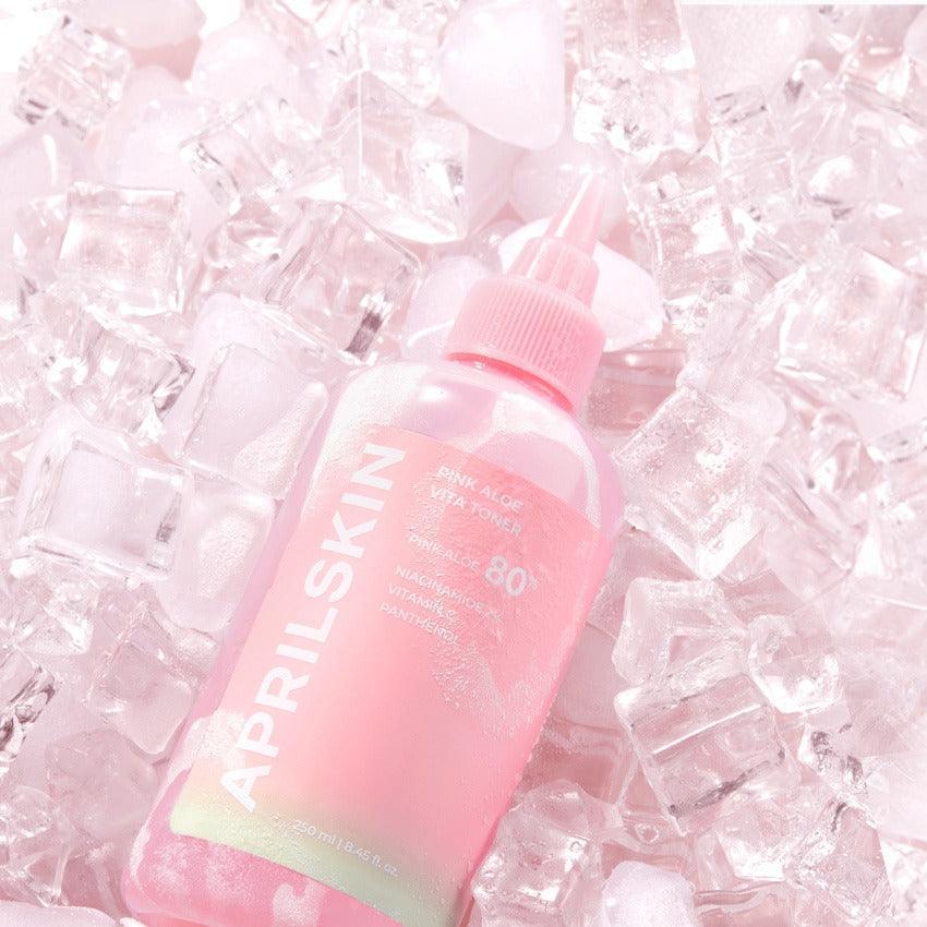 APRIL SKIN Pink Aloe Vita Toner disponible sur Ma petite Coree, ton Eshop 100% K-beauty en direct de Seoul