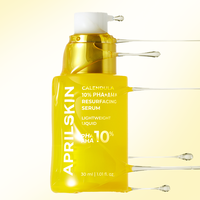 APRILSKIN Calendula 10% PHA+AHA Resurfacing Serum