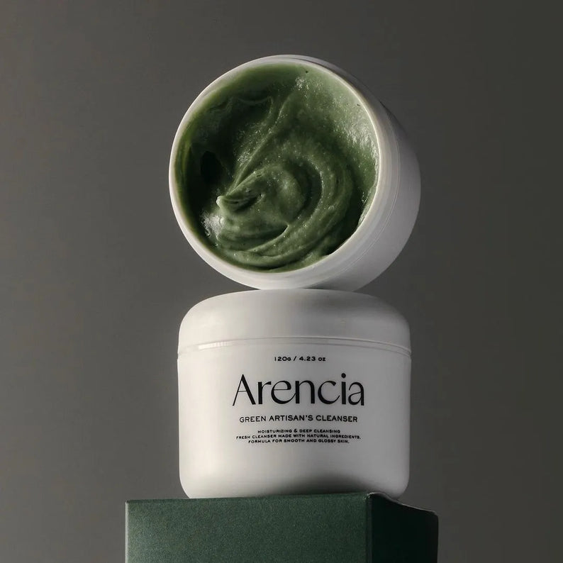ARENCIA Green Artisan Skin Boosting Cleanser 120g disponible sur Ma petite Coree, ton Eshop 100% K-beauty en direct de Seoul