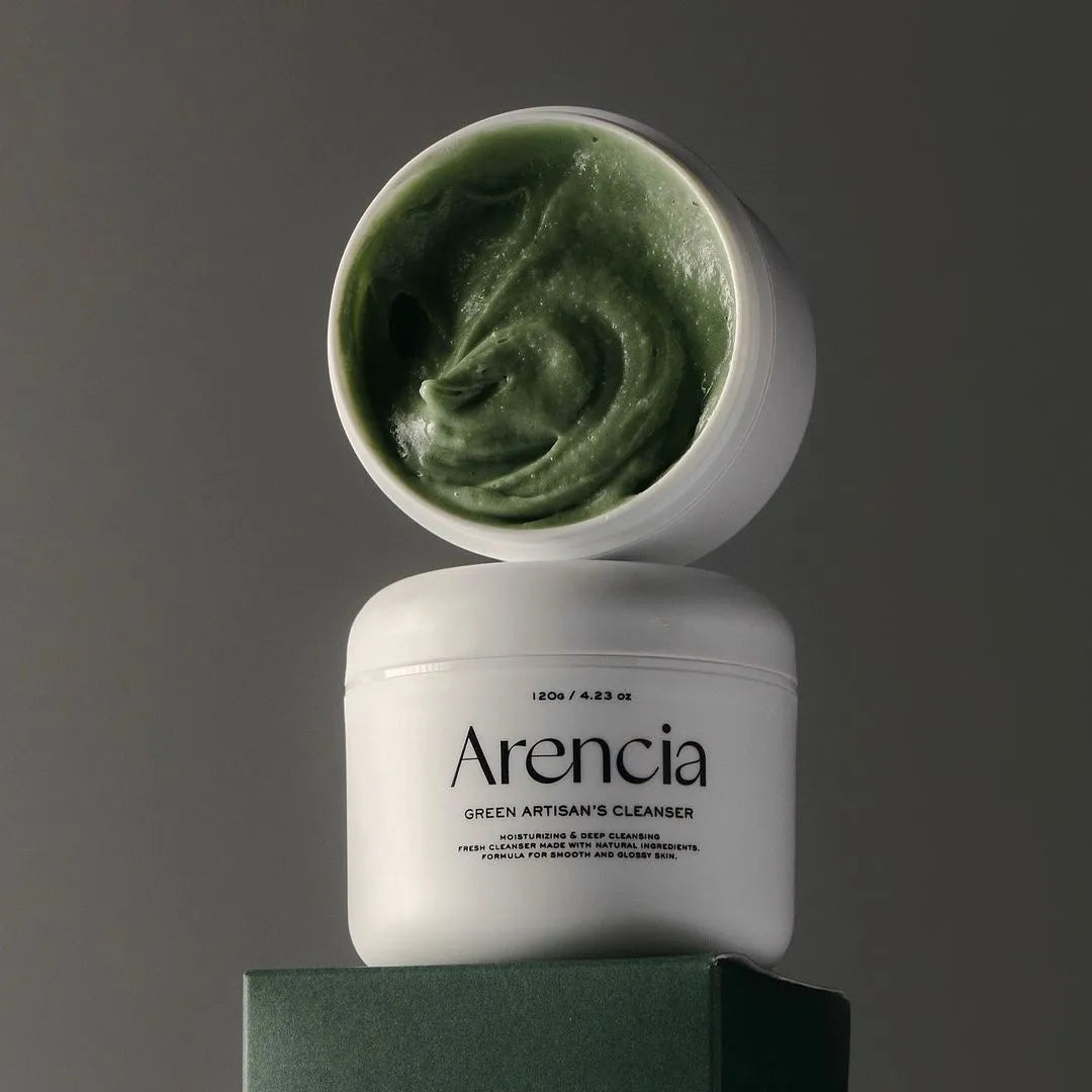 ARENCIA Green Artisan Skin Boosting Cleanser 120g disponible sur Ma petite Coree, ton Eshop 100% K-beauty en direct de Seoul