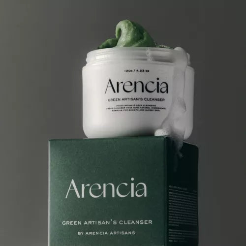 ARENCIA Green Artisan Cleanser Rice Soap 120g