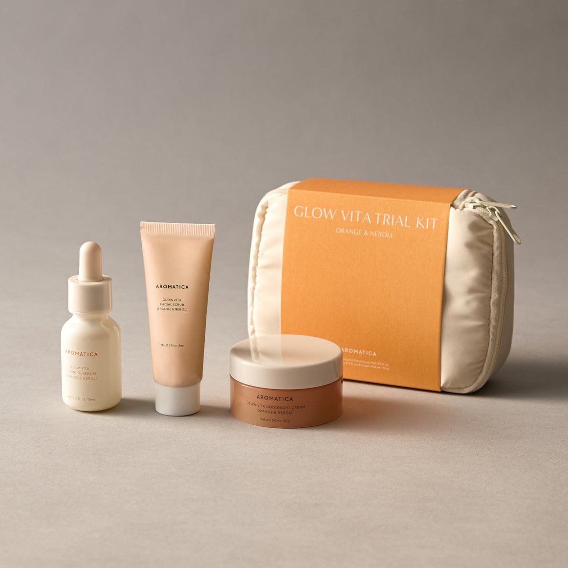 AROMATICA  Glow Vita Skincare [Travel Kit]