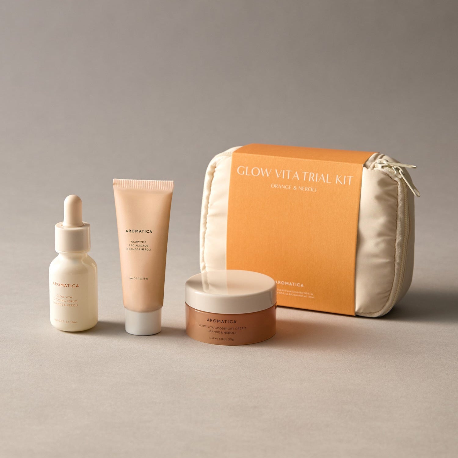 AROMATICA  Glow Vita Skincare [Travel Kit]