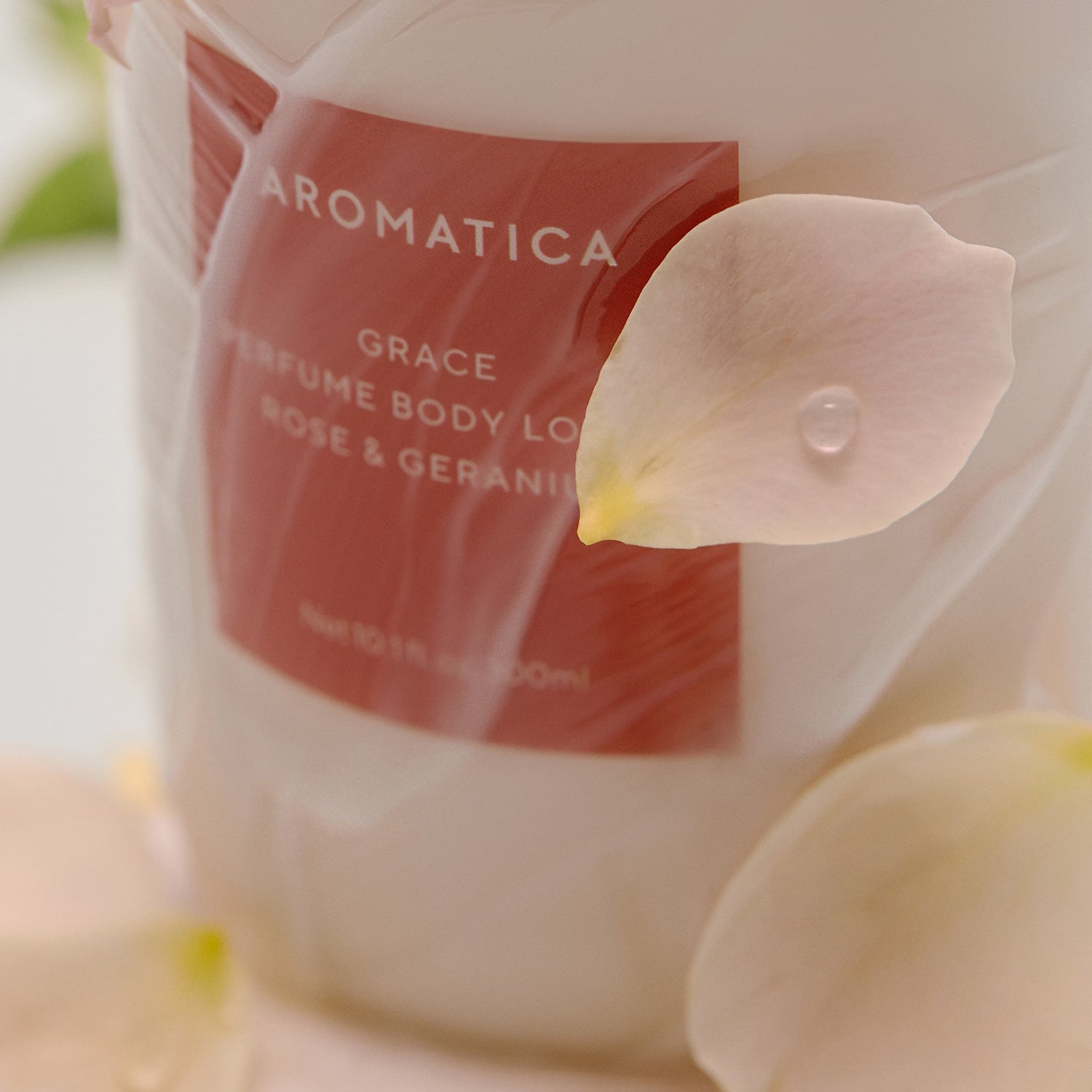 AROMATICA Grace Perfume Body Lotion Rose & Geranium 300ML