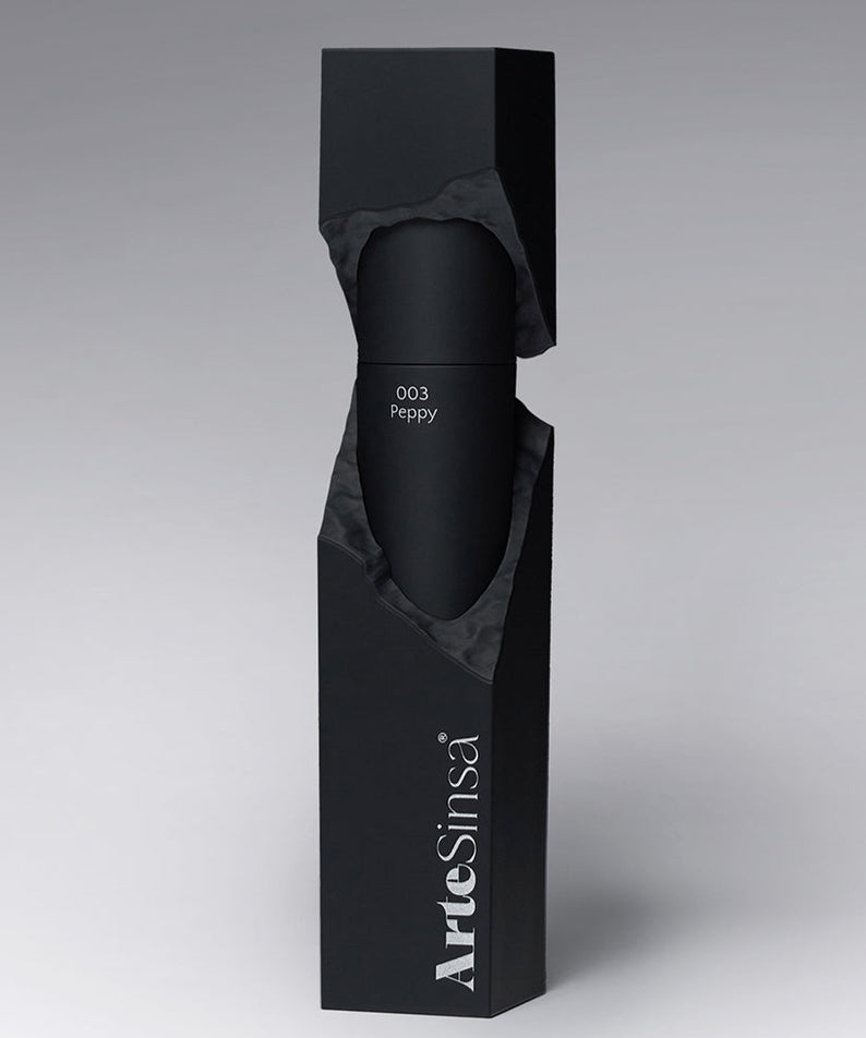 ARTESINSA Silky Blur Tints - Emballage moderne et élégant, design noir sophistiqué pour un maquillage lisse et impeccable.