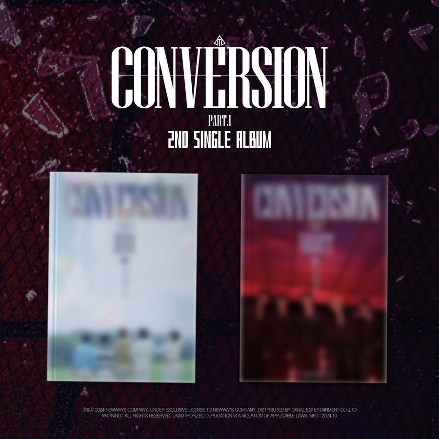 ASC2NT - 2nd Single Album [Conversion Part.1] (Random 1 of 2) - Album Kpop