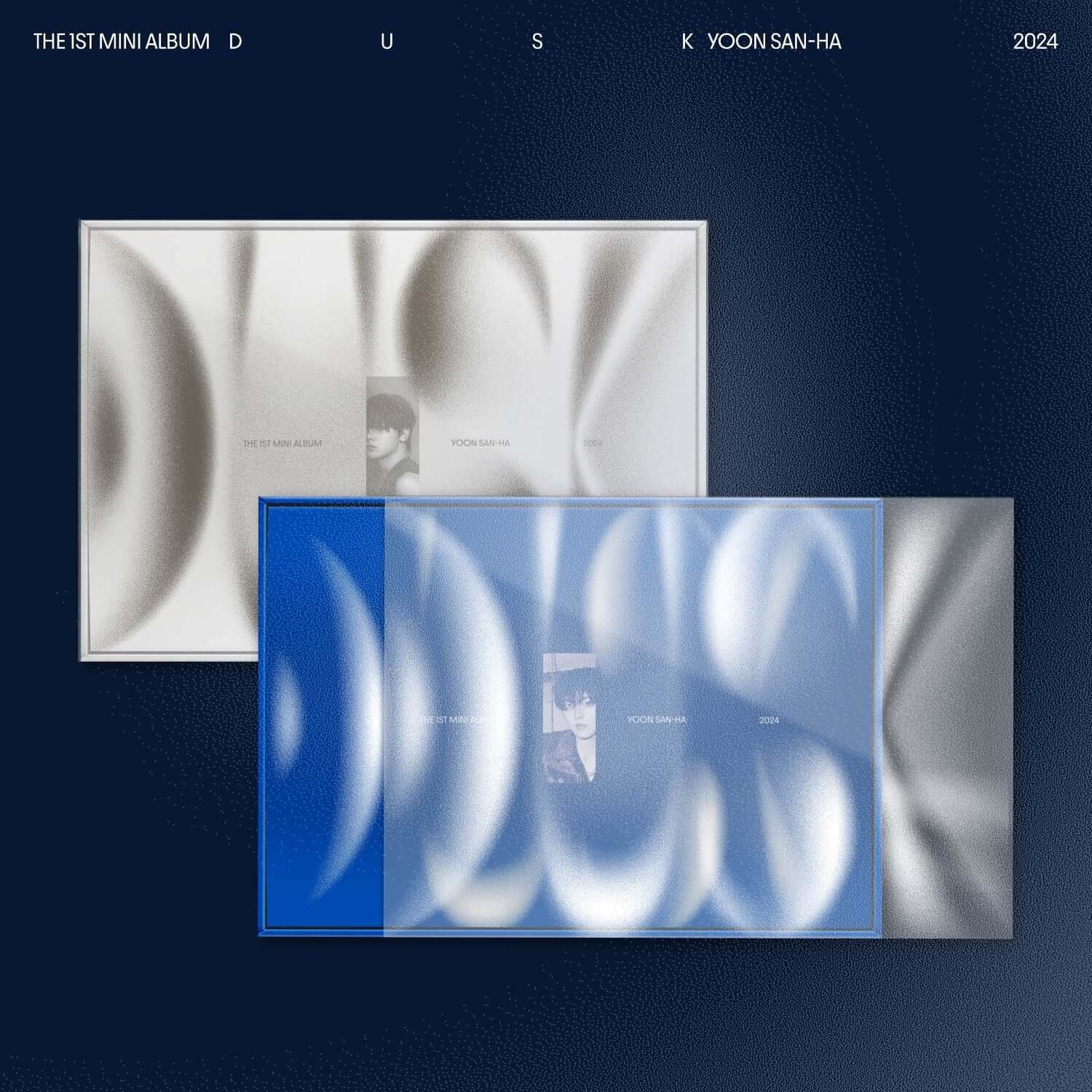 ASTRO - 1st Mini Album [DUSK] (Random) - Album Kpop, visuel couverture DUSK bleue et photo ASTRO sur fond nocturne